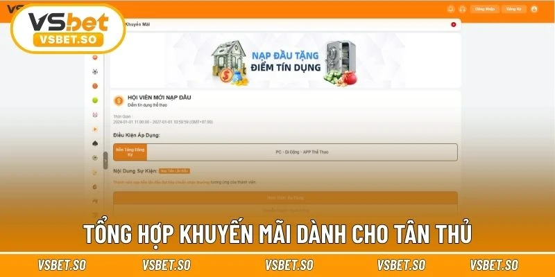 Cập nhật ưu đãi hot cho người chơi mới​