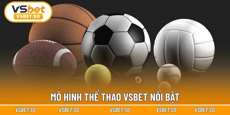 Mô hình thể thao Vsbet nổi bật